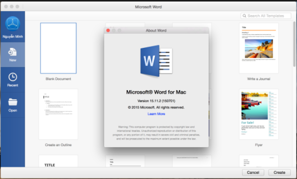 highlight using microsoft word for mac version 15.41